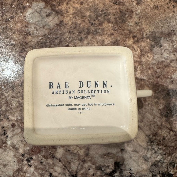 Rae Dunn Cream Square Mug - Picture 3 of 3
